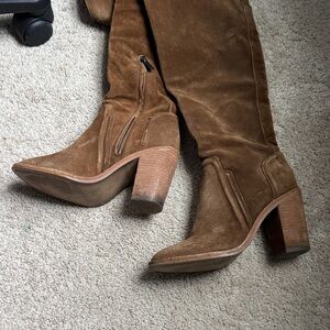 Vince Camuto Brown Heeled Boots